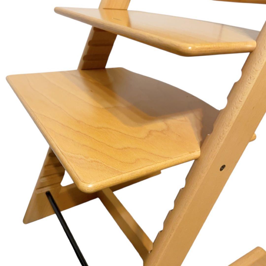 【美品】ストッケ　トリップトラップ　ナチュラル　シリアル6 stokke