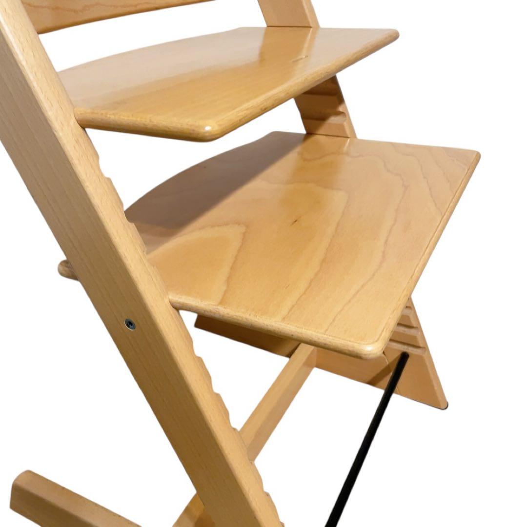 【美品】ストッケ　トリップトラップ　ナチュラル　シリアル6 stokke