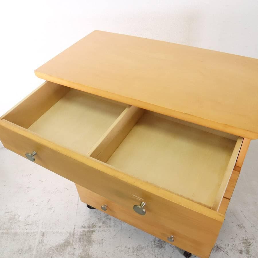 値下げ 希少 Y's for living ヨウジヤマモト チェスト 5段 木製