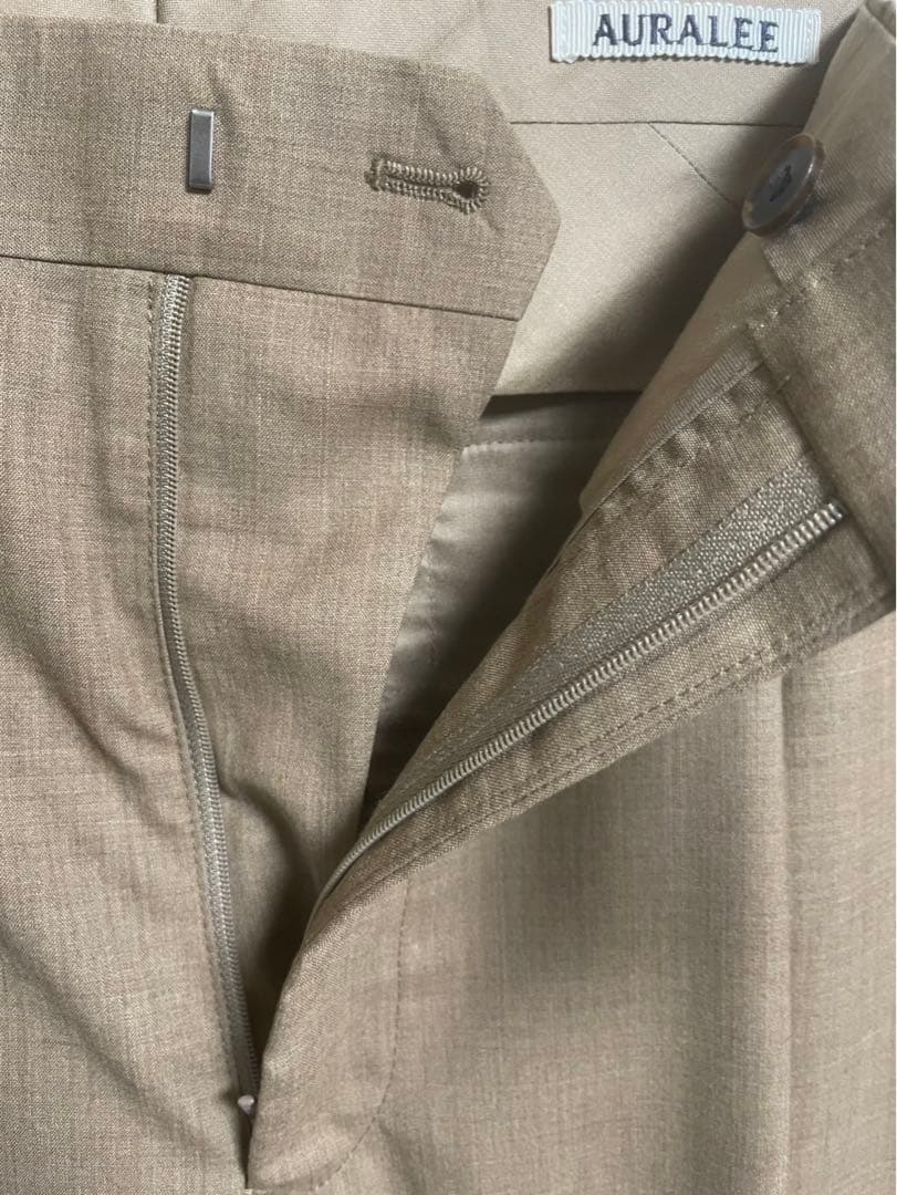 スーツ AURALEE SUPER FINE TROPICAL WOOL SLACKS