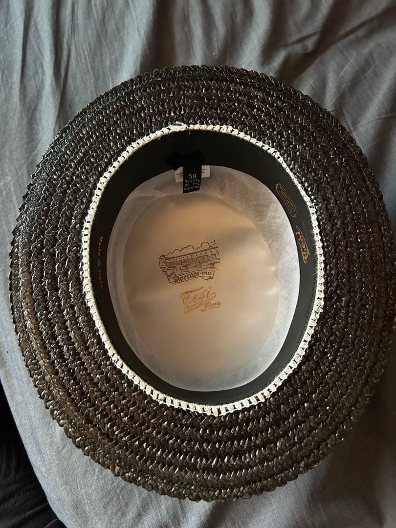 テシ　tesi ハット　カンカン　帽子