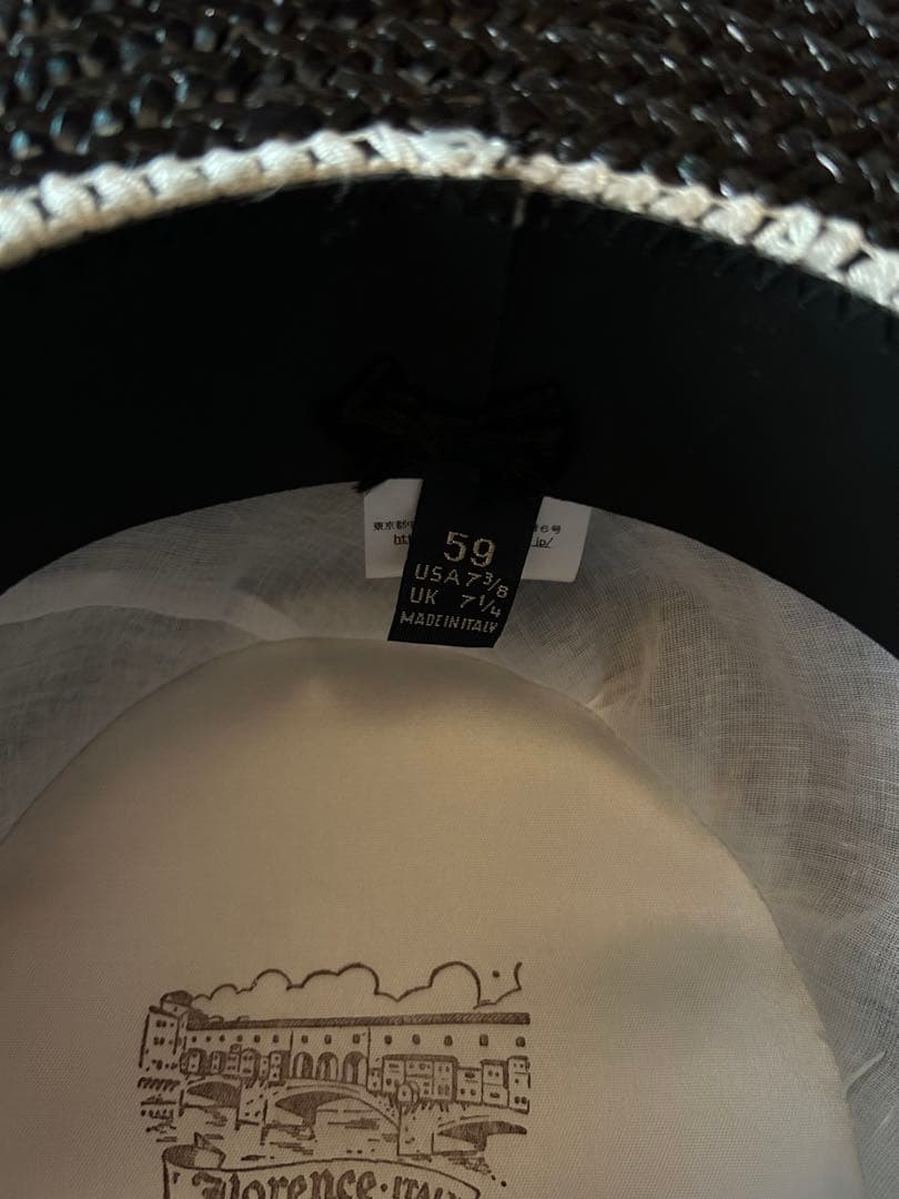 テシ　tesi ハット　カンカン　帽子