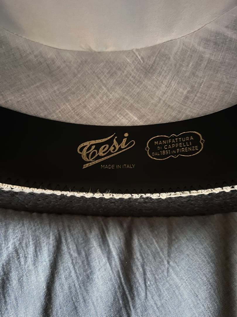 テシ　tesi ハット　カンカン　帽子