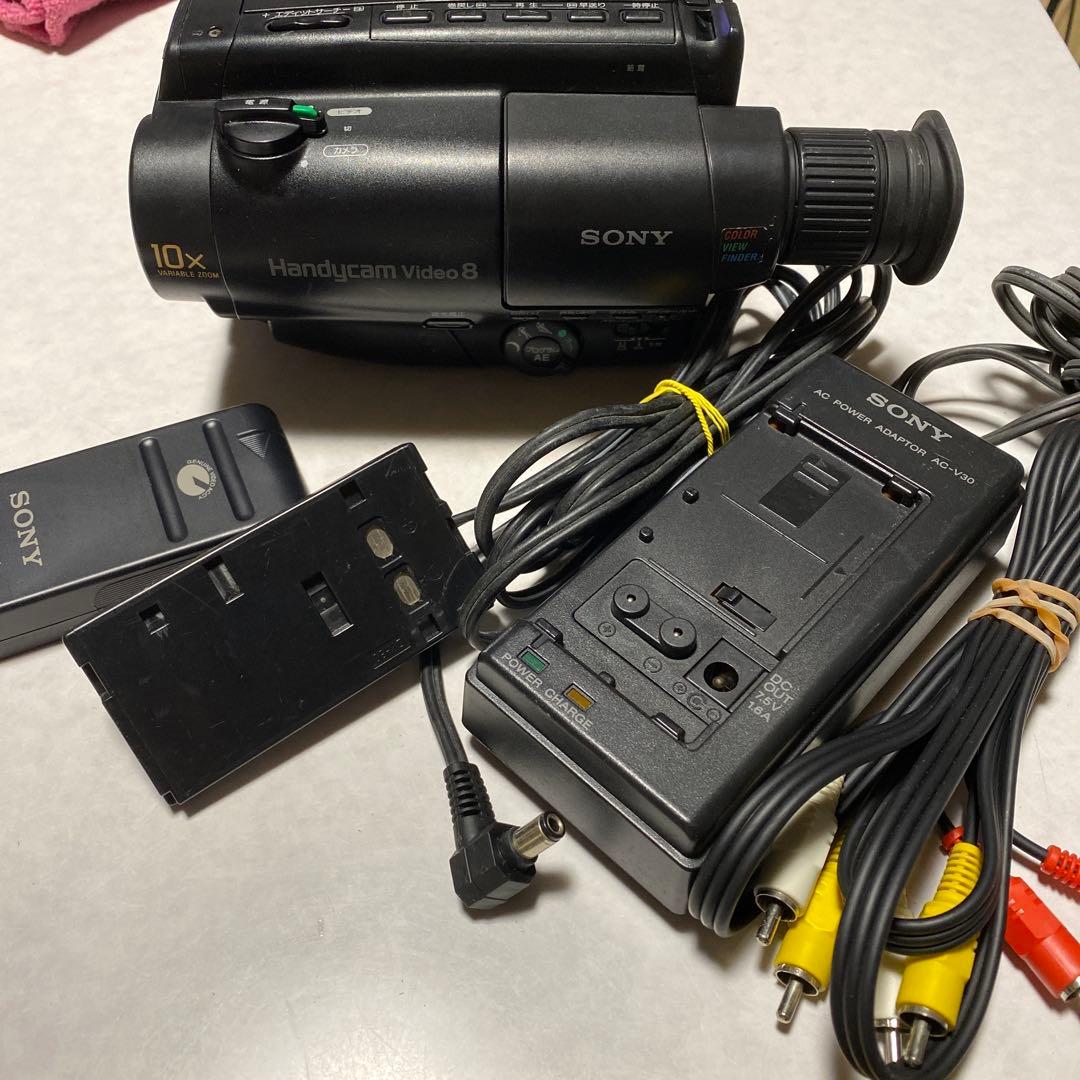 SONY Video8 ビデオカメラ　CCD-TR230 ⑤