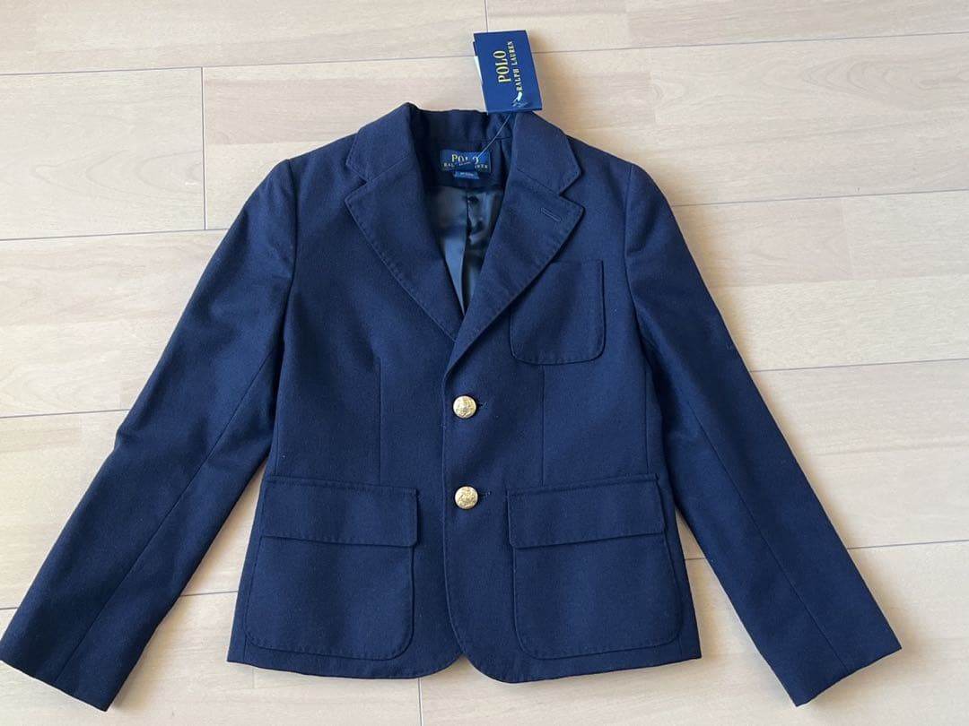 【新品タグ付き】ポロラルフローレン　ウール　ブレザー