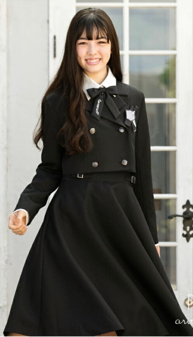 アリサナ　卒服　5点セット　ブラック スーツ　ブレザー 150 セレモニー