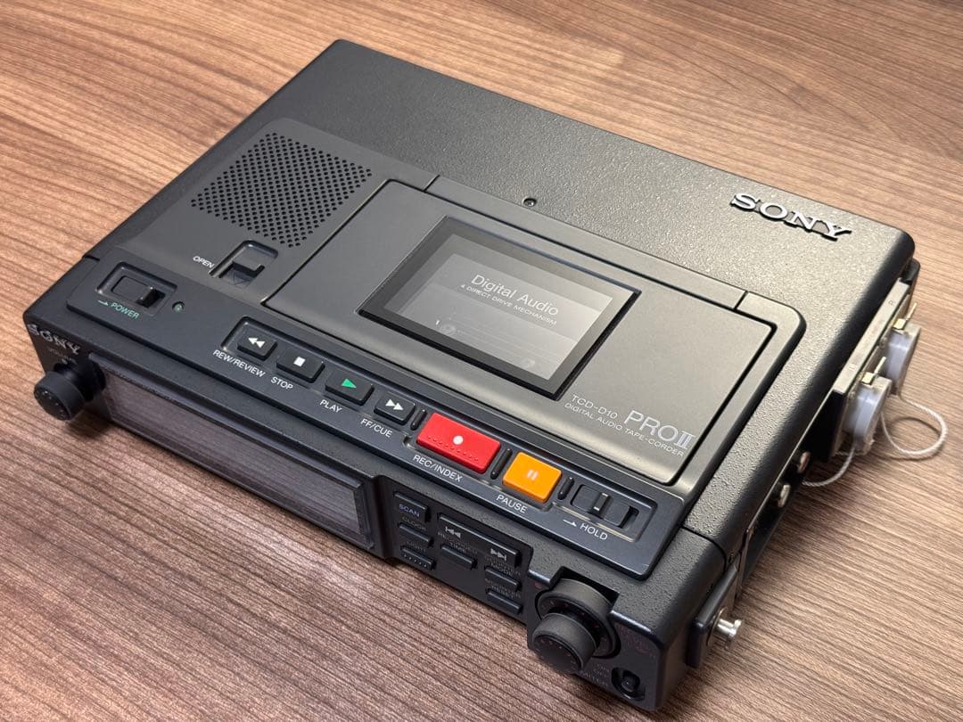 整備済 SONY ソニー TCD-D10 PRO2 デジタル デンスケケース付き