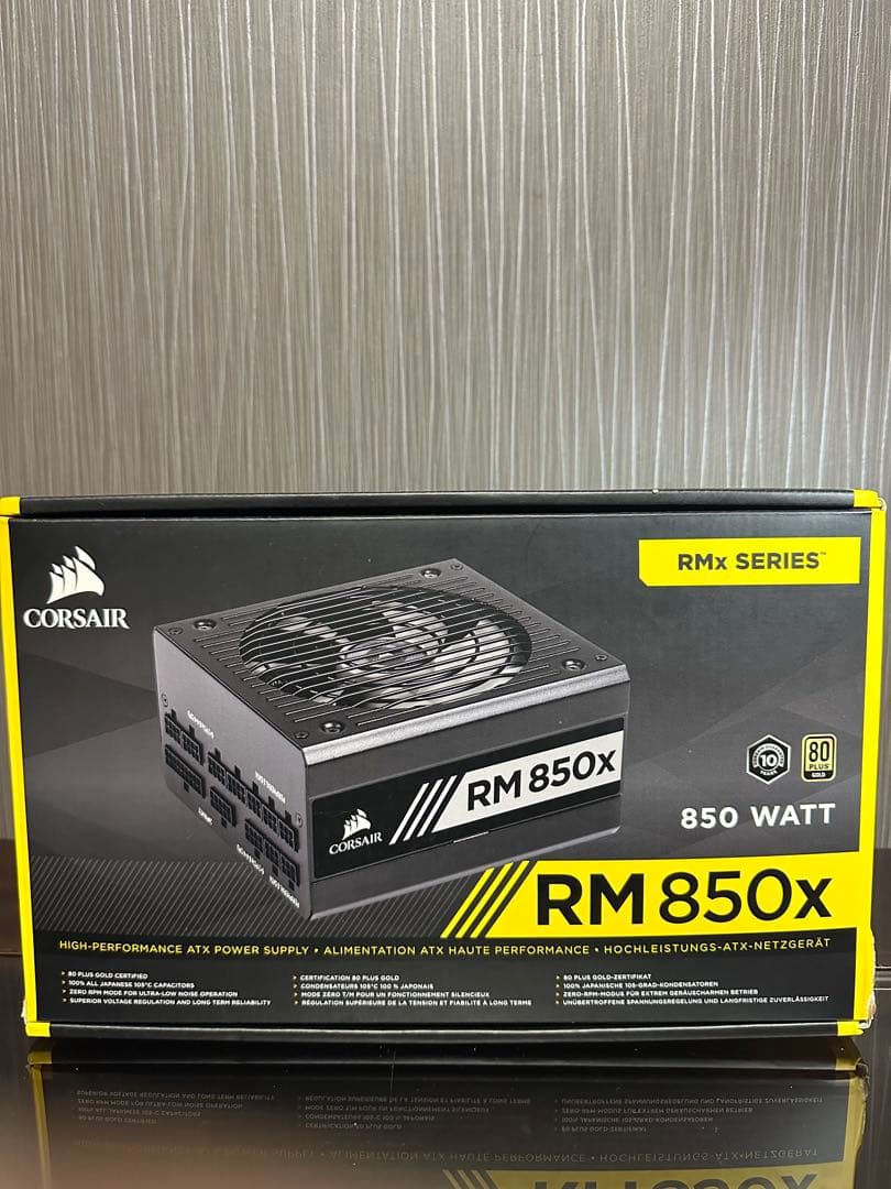 CORSAIR RM 850x 850W 80 PLUS GOLD 電源ユニット
