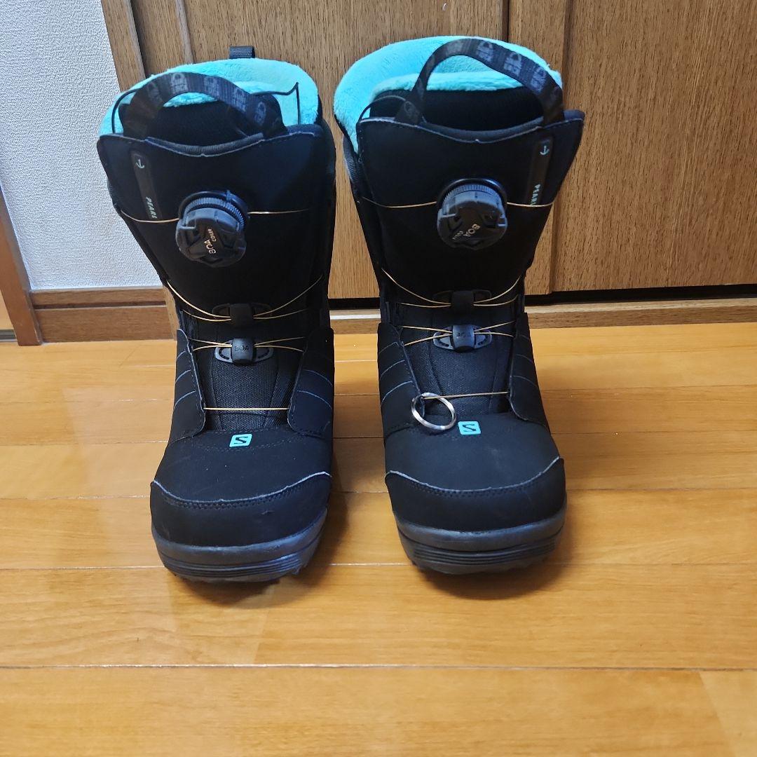 美品.SALOMON.PEARL.Boa.J.スノーボードブーツ.24.5cm