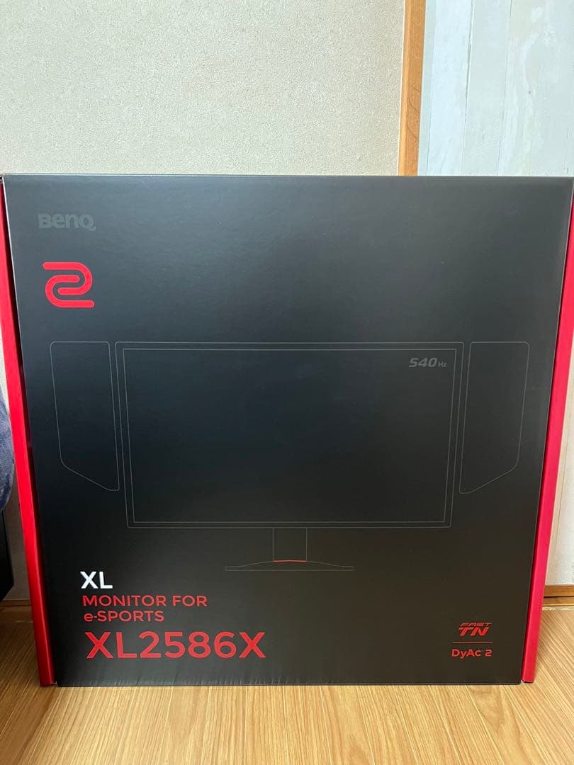 【新品未使用】BenQ ZOWIE XL2586X 540Hzモニター