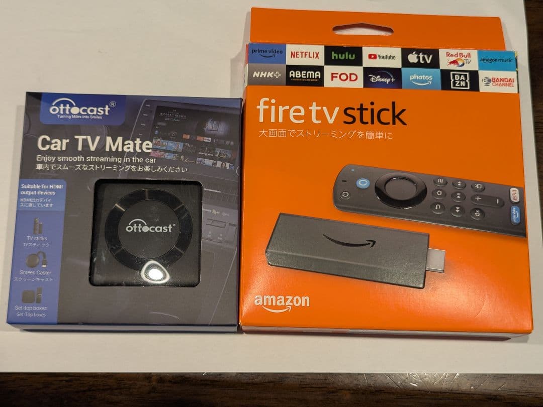 ottcast Car TV Mateプラスfire TV stick