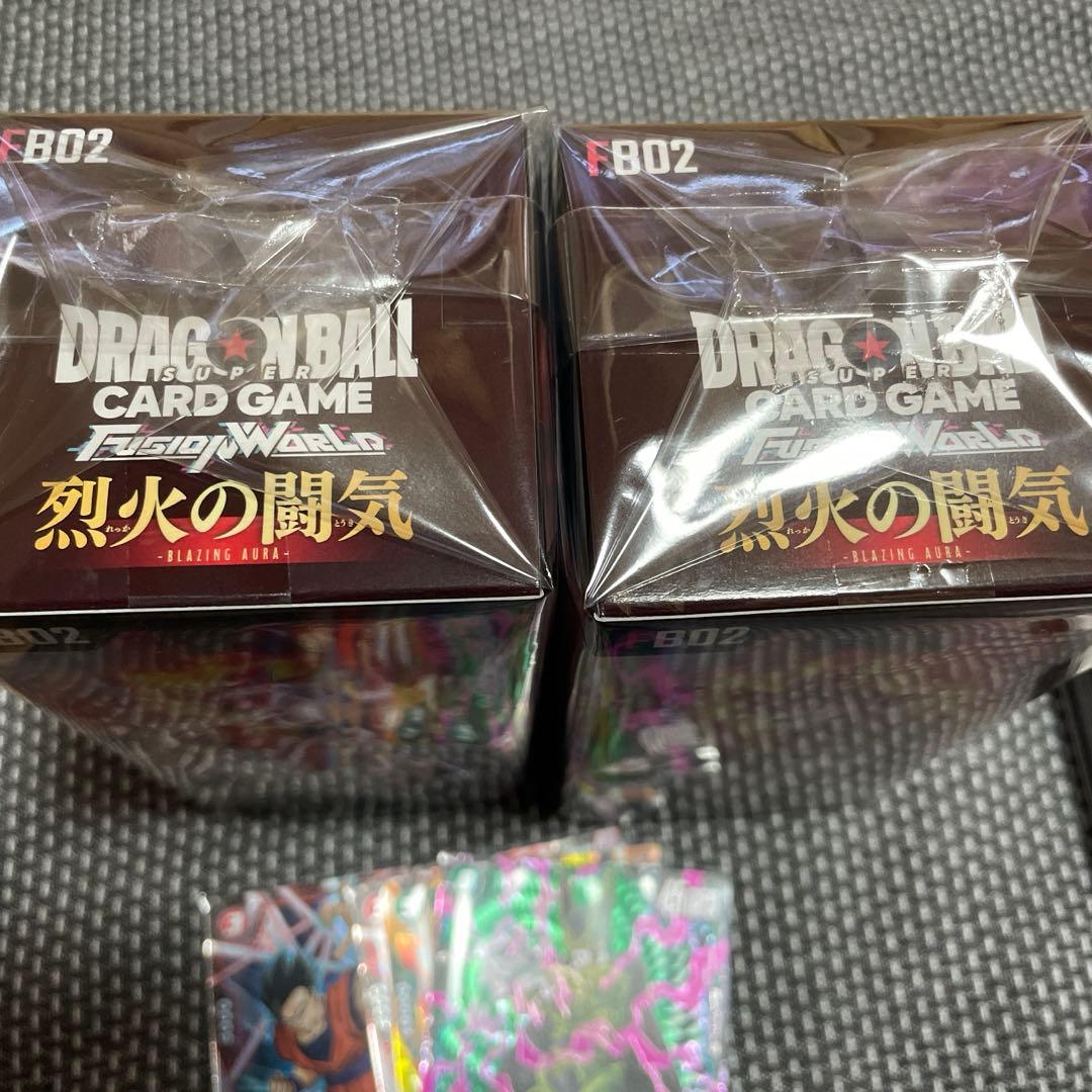 ドラゴンボールカードゲーム 烈火の闘気 2BOX 未開封　他　まとめ