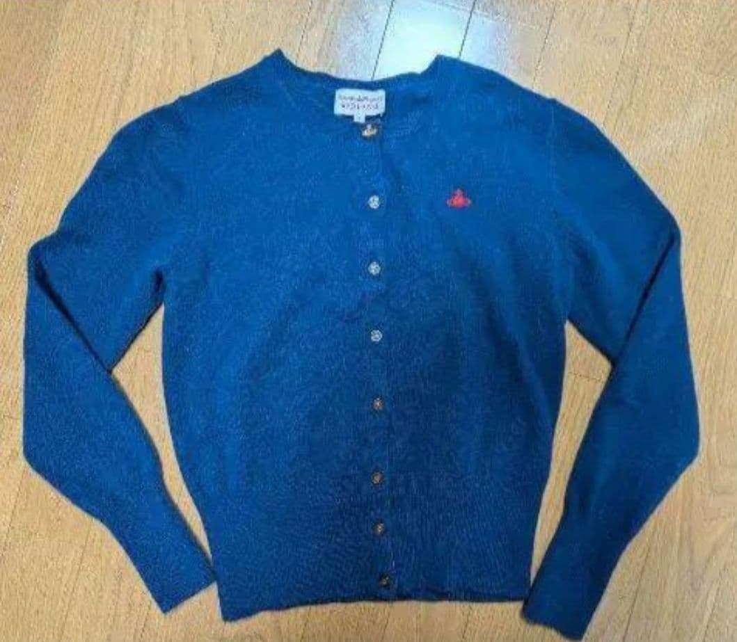 Vivienne Westwood RED LABEL　ネイビー　カーディガンМ