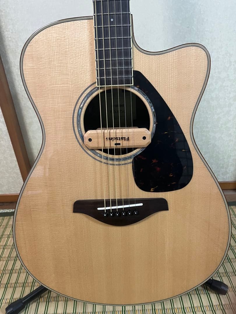 Yamaha fsx エレキ　アコースティック　ギター　カッタウェイ