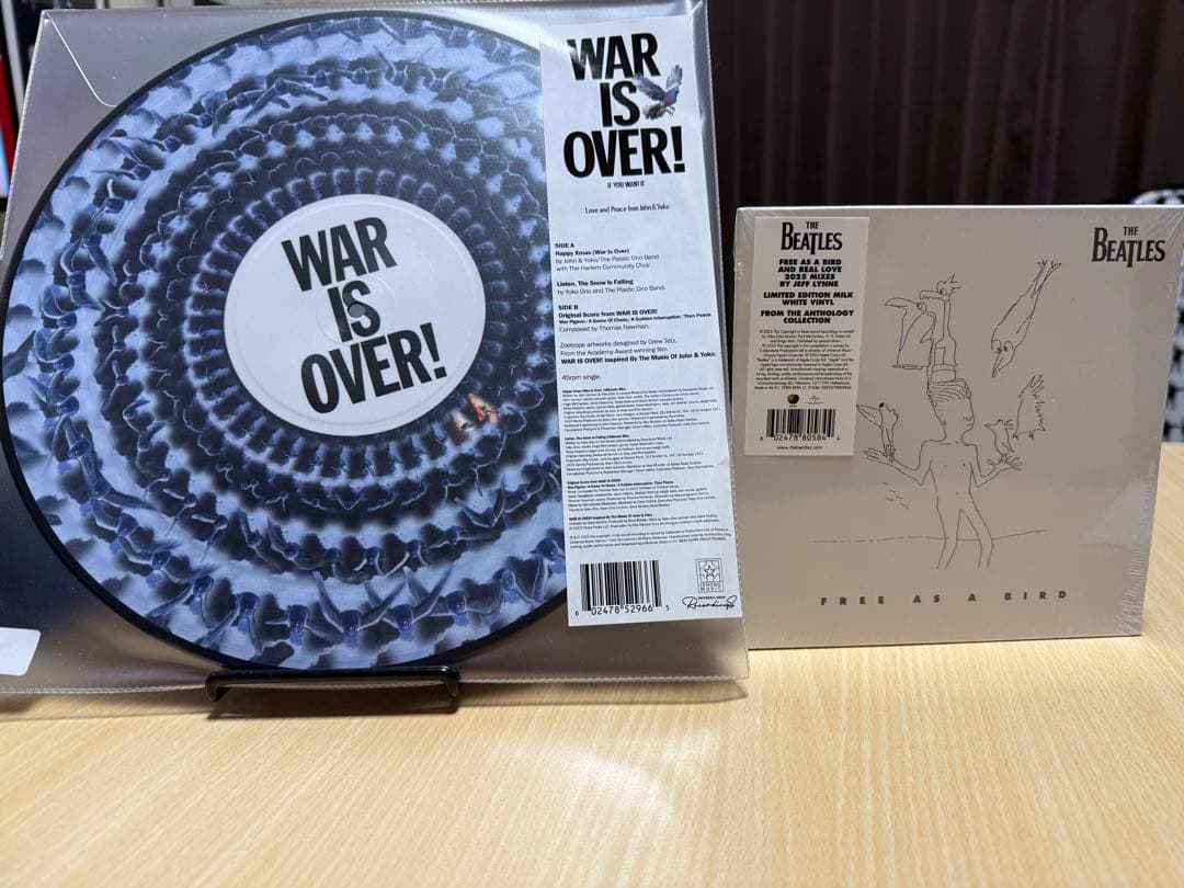 ビートルズ　ジョンレノン　限定レコード