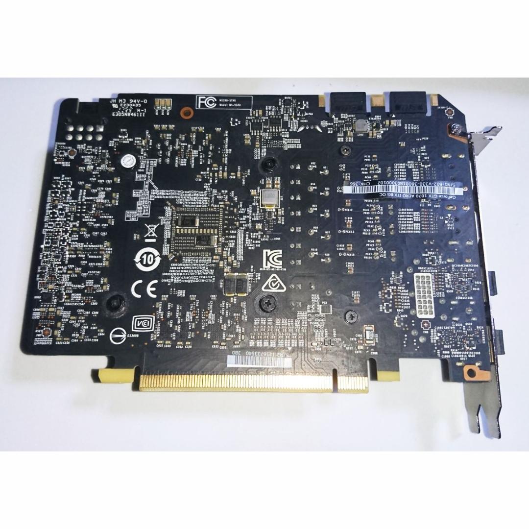 GTX 1070 8GB GeForce nvidia グラボ PCパーツ