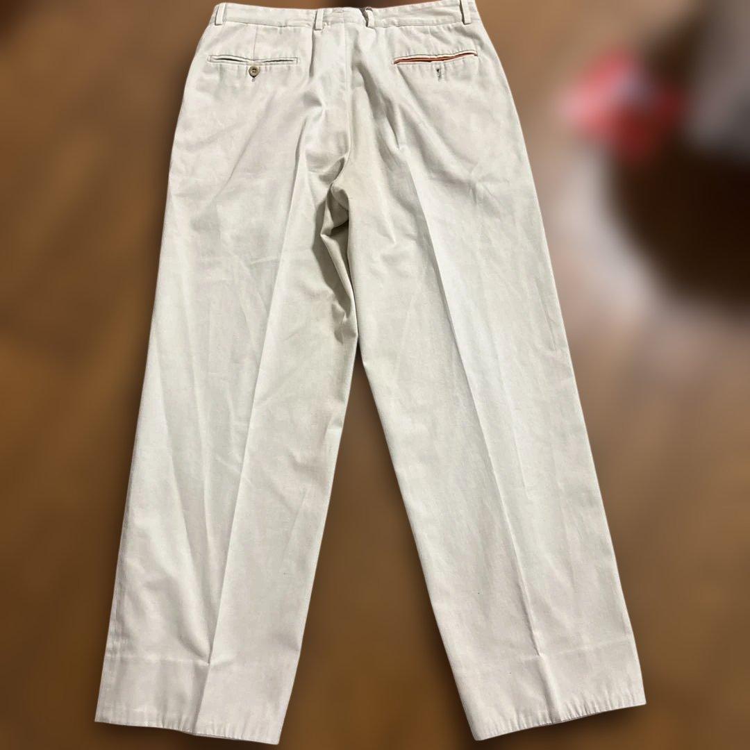 HERMES ベージュ チノパン