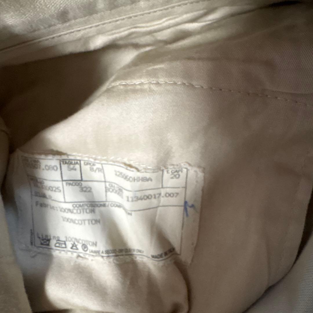 HERMES ベージュ チノパン