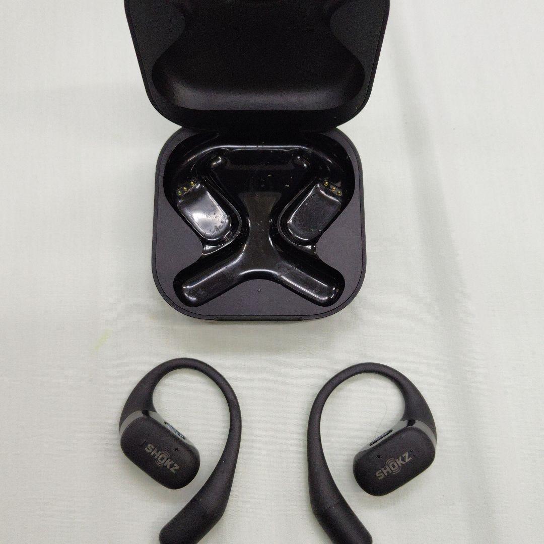 SHOKZ OPENFIT ブラック 骨伝導イヤホン