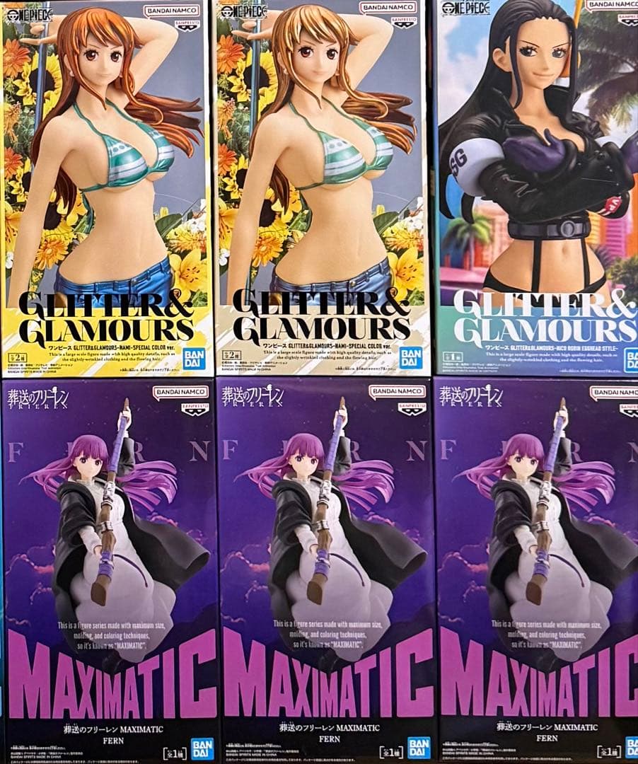 【フィギュア23点セット】初音ミク　フリーレン　猫猫　ワンピース