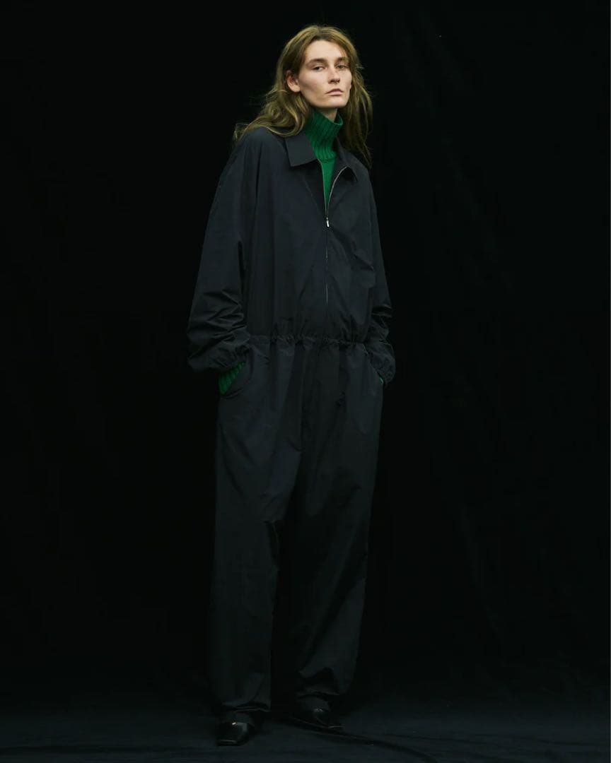 トップス Stein OVERSIZED NYLON ZIP JUMPSUIT S