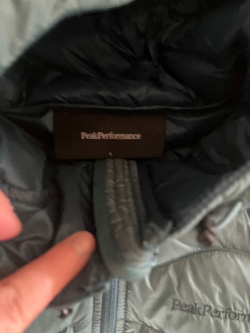 peak performance ヘリウムダウンLサイズ