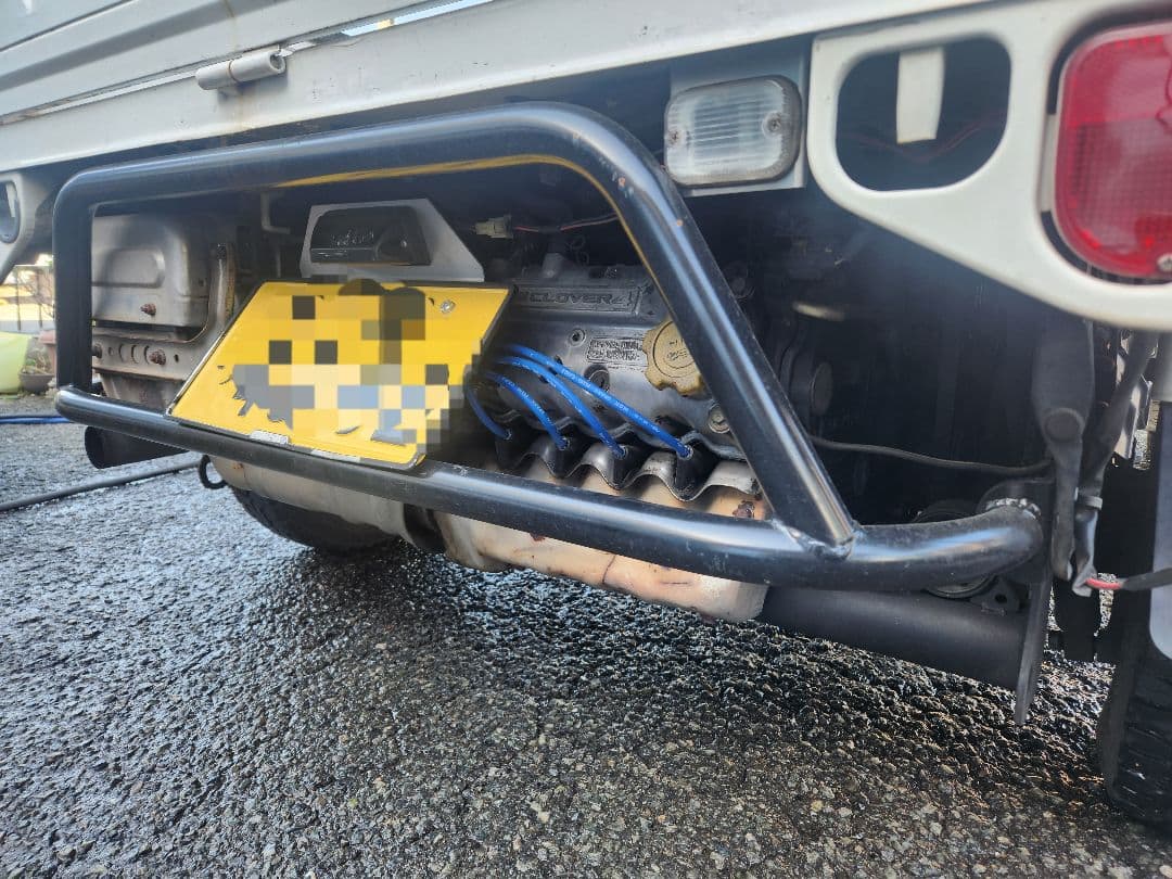 D*K様 サンバートラック　エンジンガード　パイプバンパー　　ワイルド