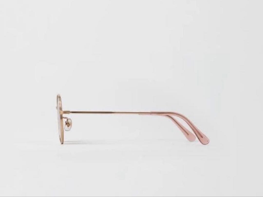 SHISHIKUI サングラス 眼鏡 ブラウン ゴールド