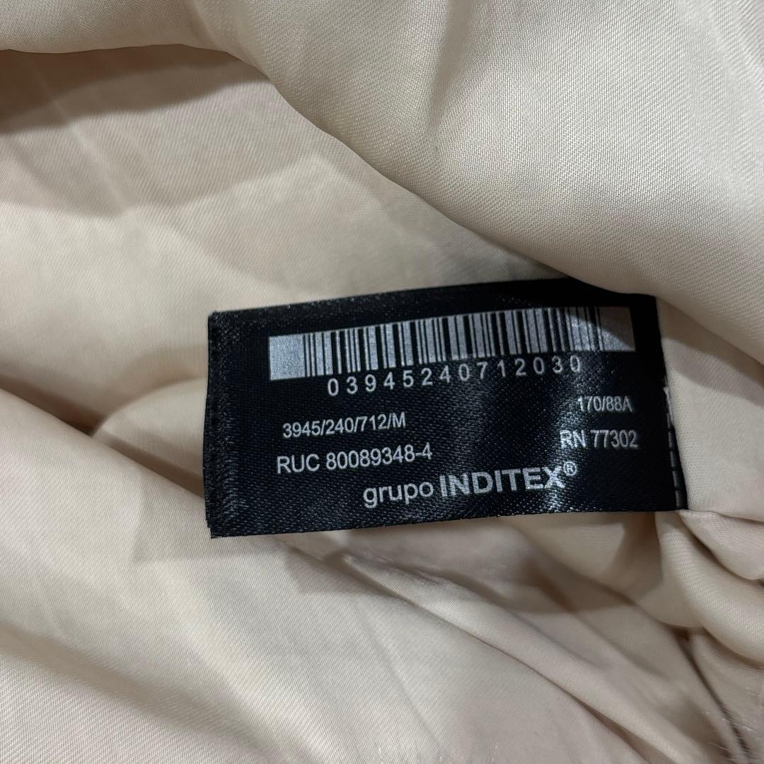 即発送✨ ZARA ZW COLLECTION フェイクファーコート ベルト付き