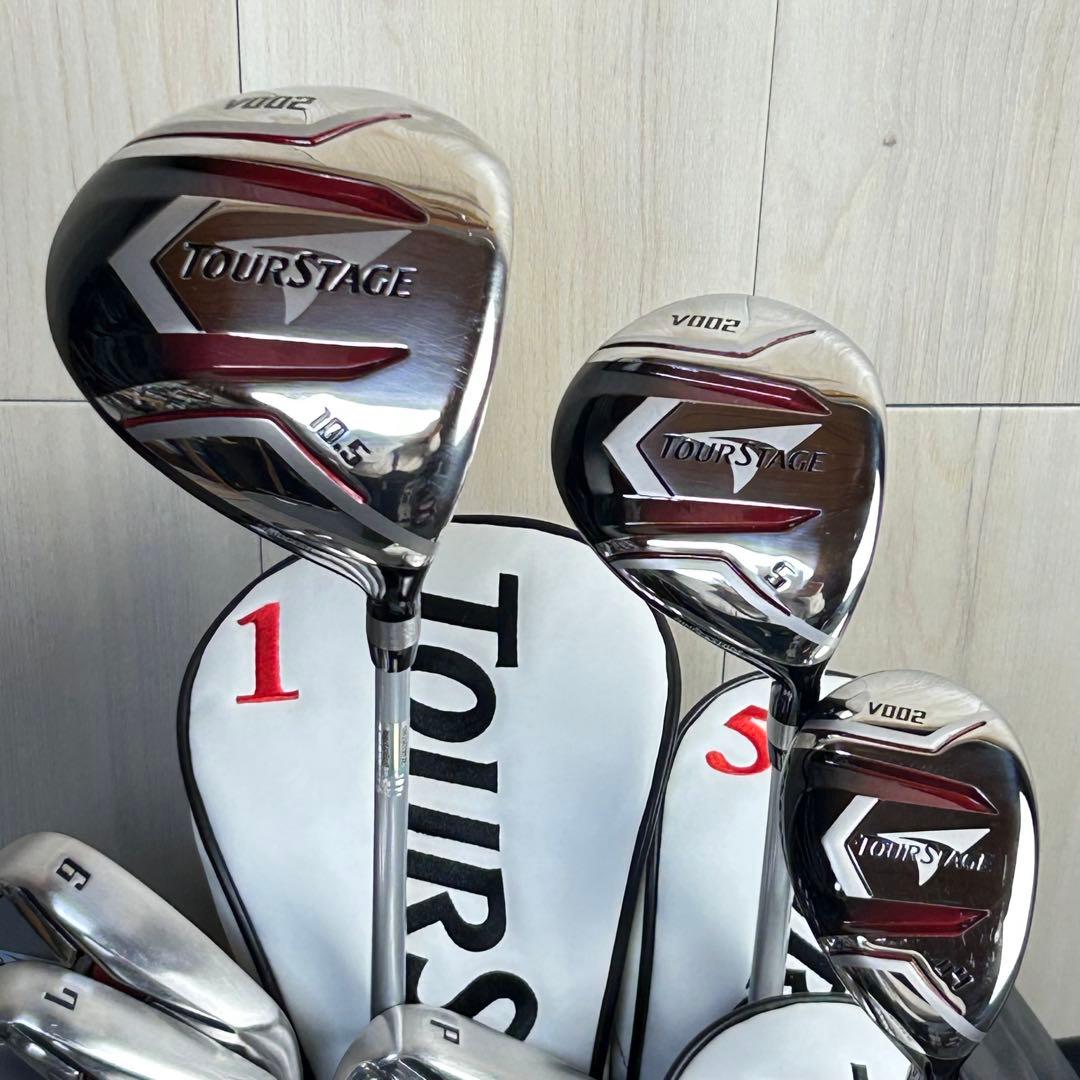 【タク様】ツアーステージ V002 メンズゴルフセット 美品　初心者
