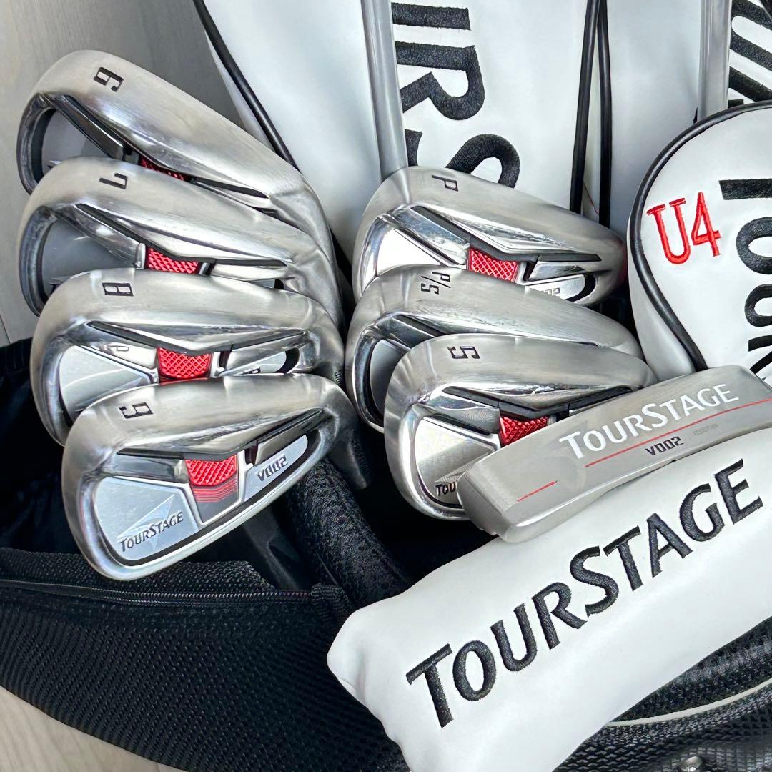 【タク様】ツアーステージ V002 メンズゴルフセット 美品　初心者