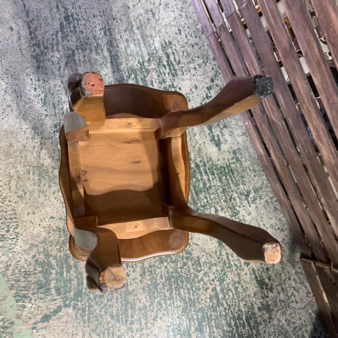 H886 レトロ家具 木製ネストテーブル 2点セット サイドテーブル 飾り棚