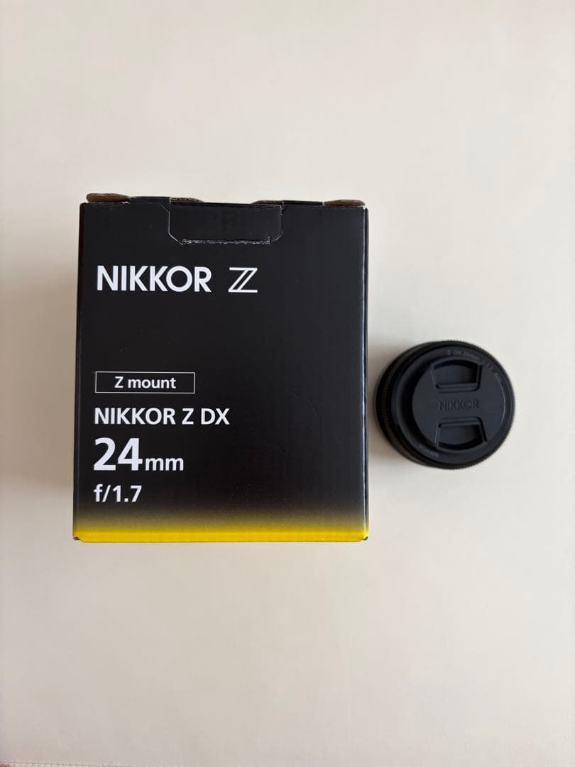 NIKKOR Z DX 24mm f/1.7 単焦点レンズ　nikon