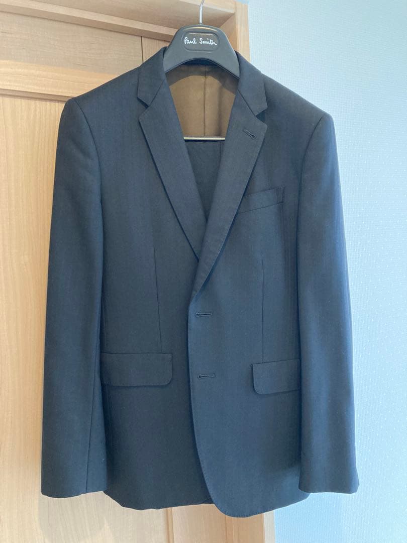 Paul Smith ブラックビジネススーツ　セットアップ