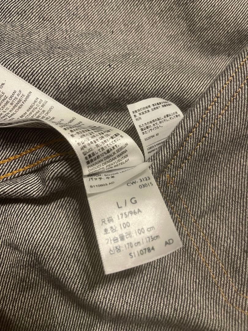 美品　リーバイス　LVC 507XX 42