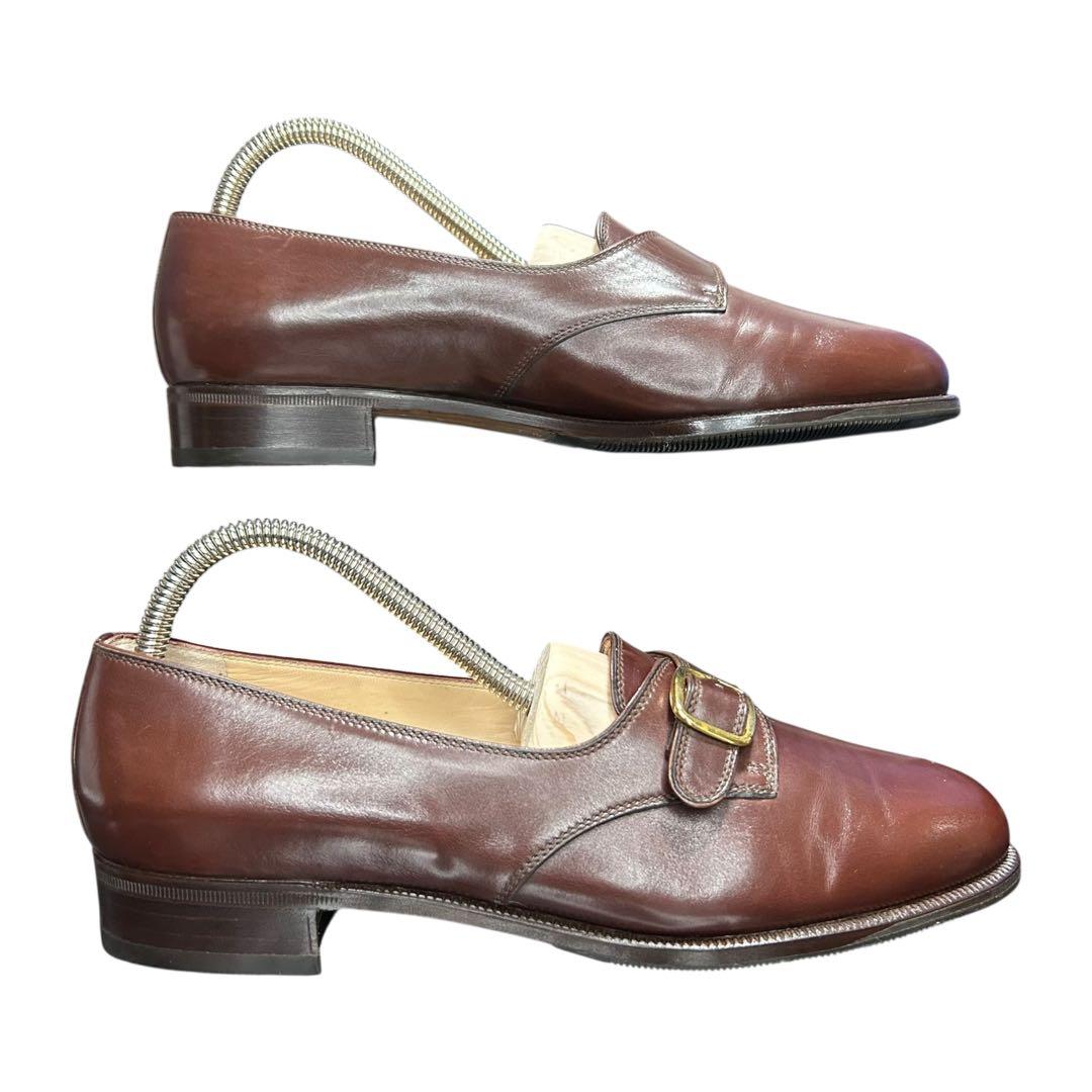 TANINO CRISCI タニノクリスチー モンクストラップ ブラウン 36