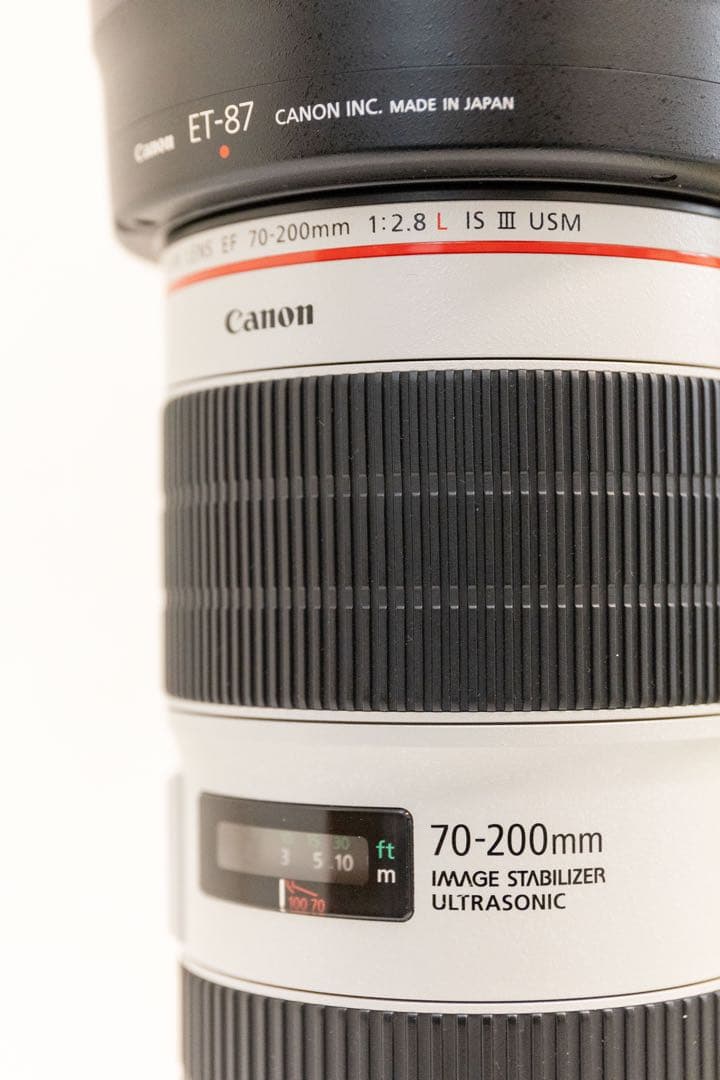 【レッド】Canon EF 70-200mm F2.8L IS Ⅲ USM