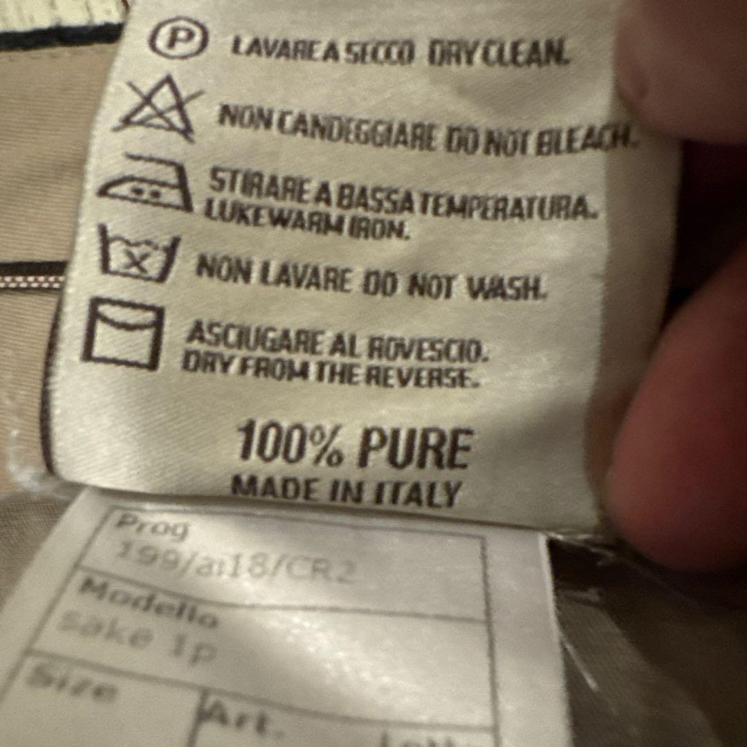 ベルウォッチ 46 ダークネイビー タック入りスラックス