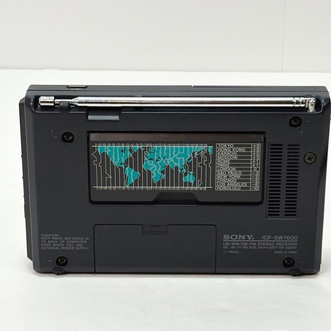 SONY ICF-SW7600 短波ラジオ 付属品豊富 ソニー 箱付き