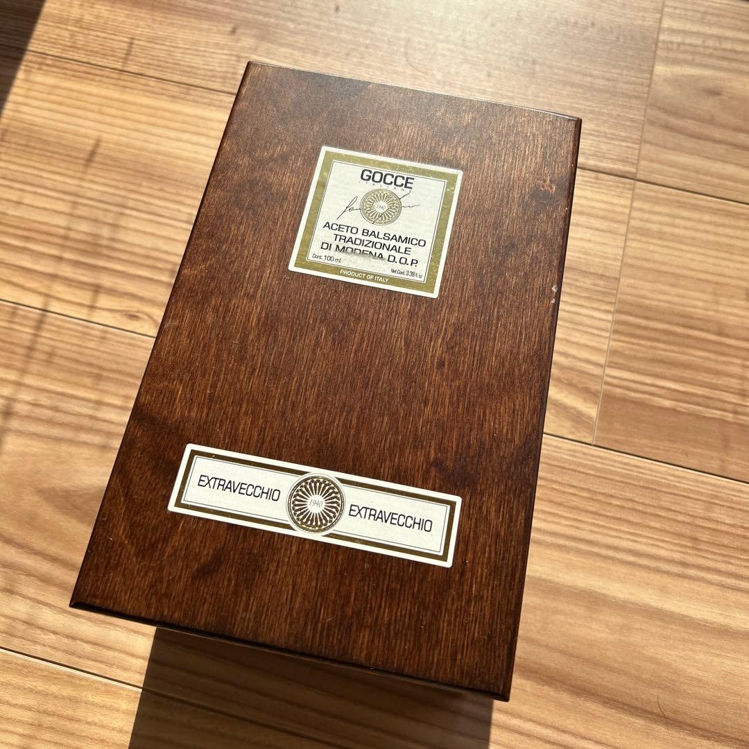 【極希少】25年熟成 伝統的バルサミコ酢 DOP モデナ産 エクストラヴェッキオ
