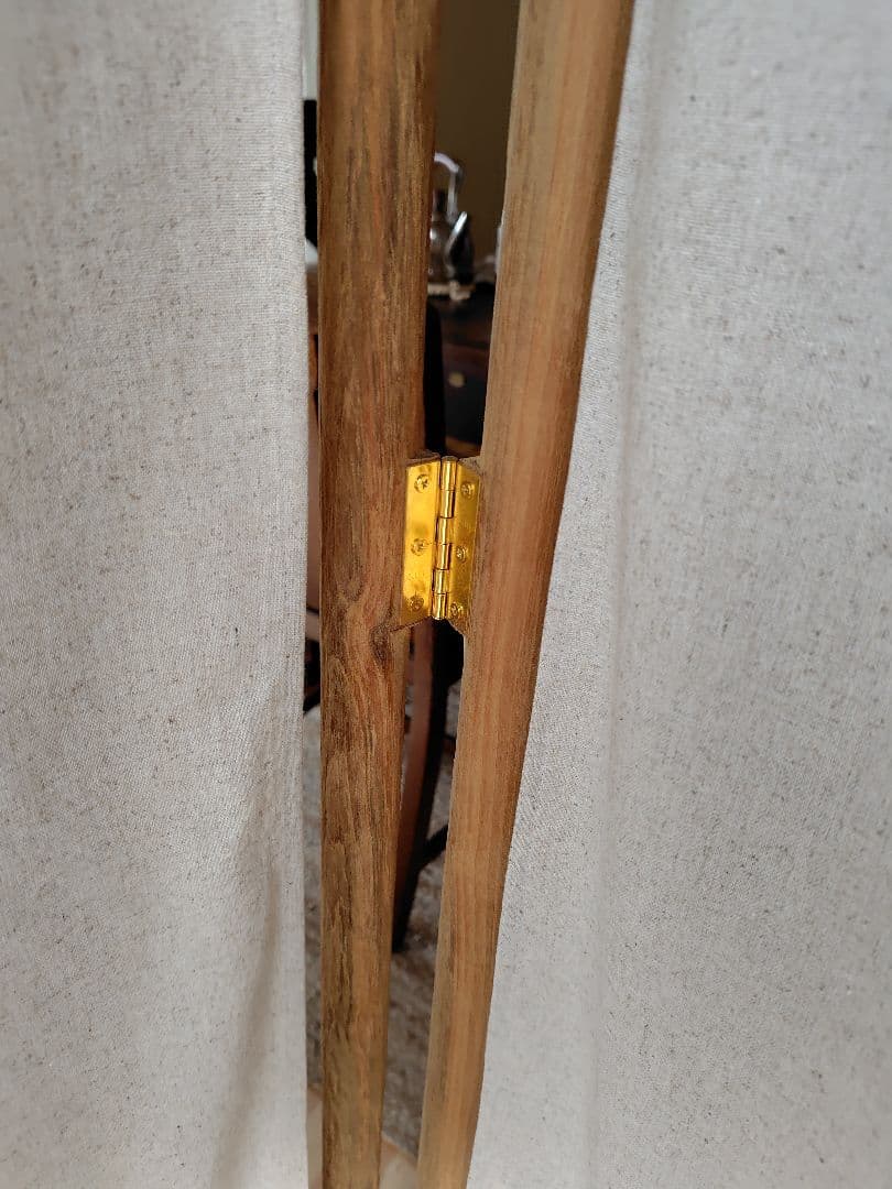 木製折りたたみパーテーション