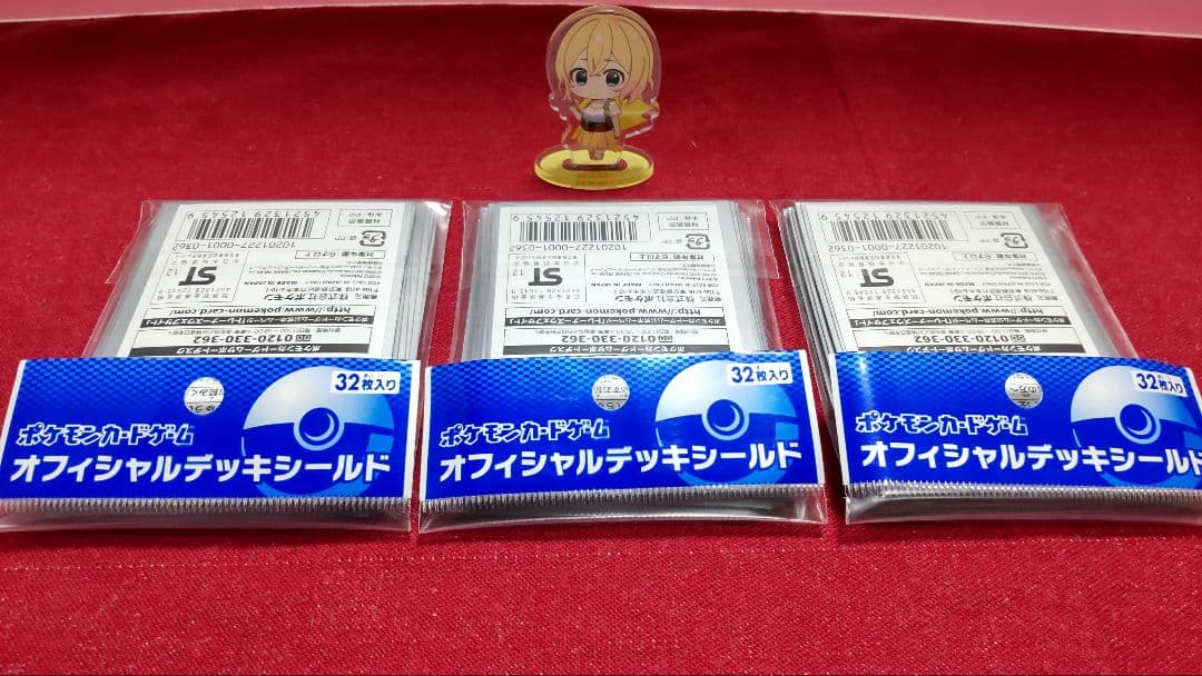 未開封 ポケカ ミミロップ・エルフーン デッキシールド32枚入り×3セット