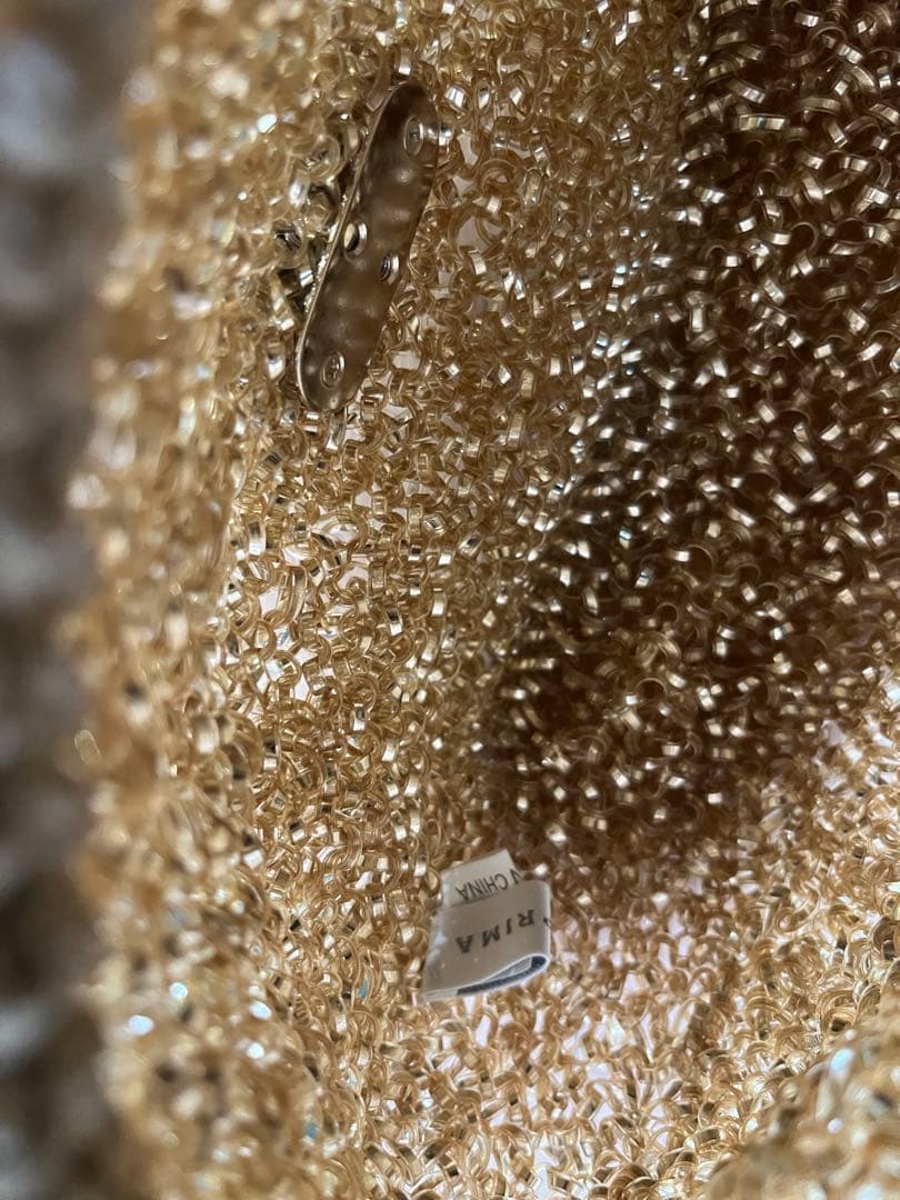 ANTEPRIMA アンテプリマ ワイヤーバッグ　ゴールド