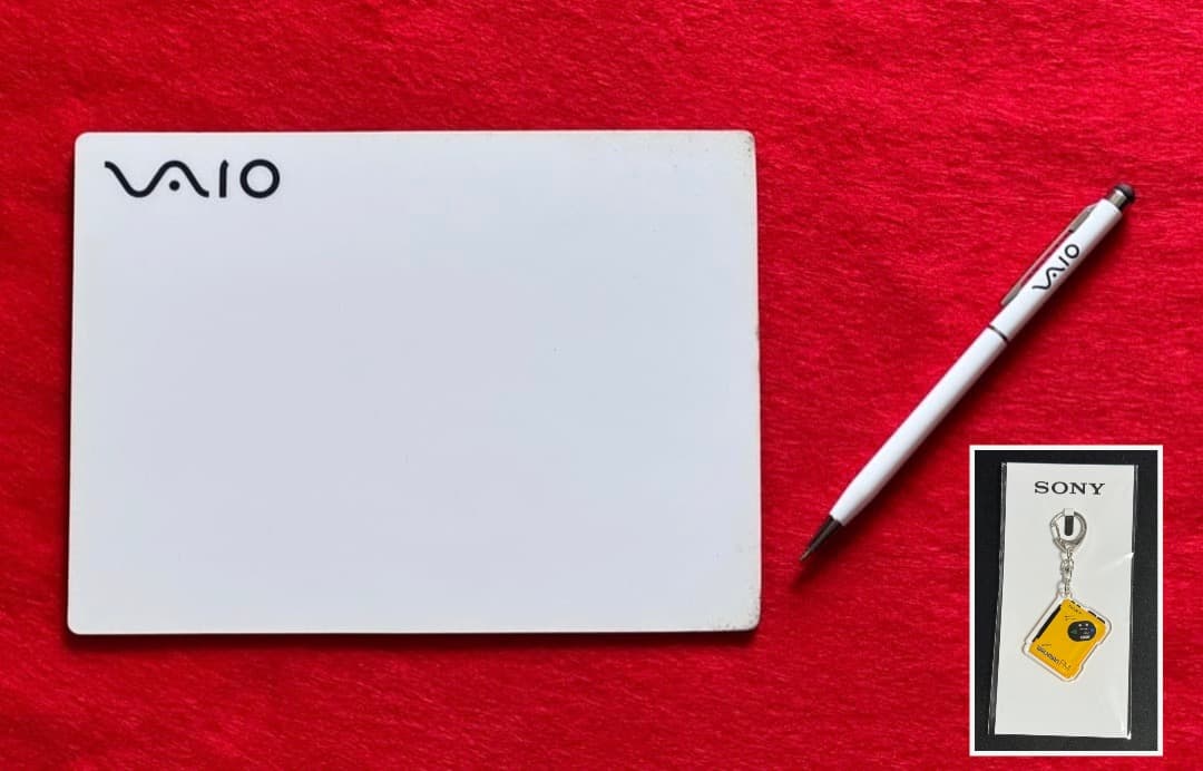 VAIOロゴ入り SONY マウスパッド ボールペン 非売品 USED