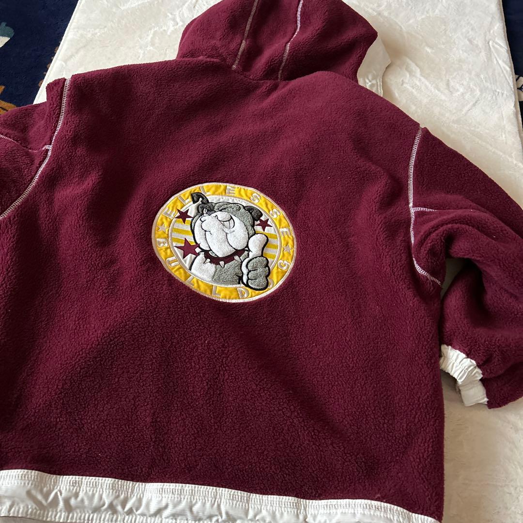 レア90ゴールドウィン社 ブルドッグ上下(リバーシブル) Lサイズ美品