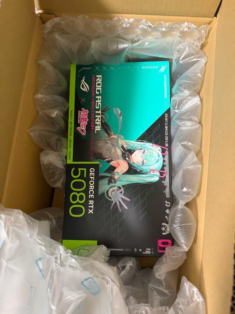 ROG RTX5080 HATSUNE MIKU EDITION 新品