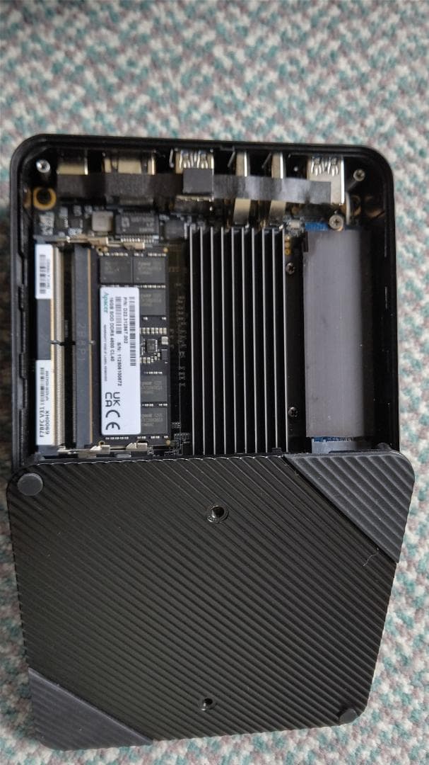 【ジャンク】 MINISFORUM UM690 メモリ16GB SSD512GB