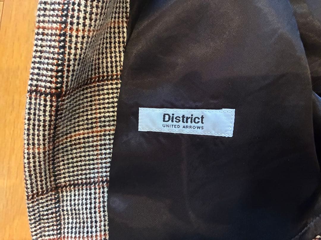 District UNITED ARROWS ツイードジャケット　サイズ44