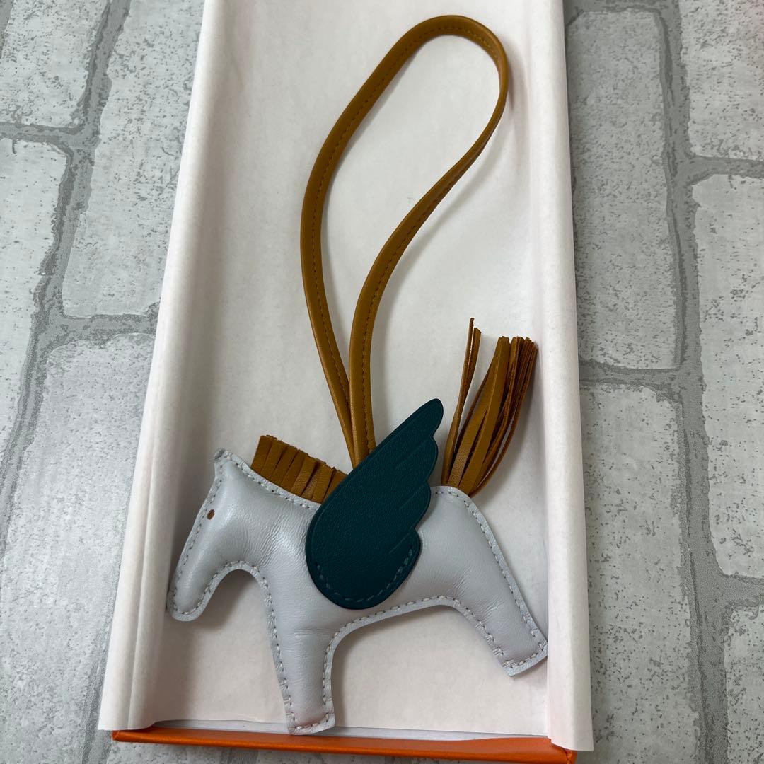 [美品]エルメス　HERMRS ペガサスPM ロデオ　チャーム