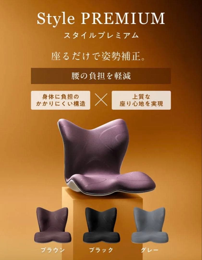 MTG スタイルプレミアム 骨盤矯正クッション　新品未使用